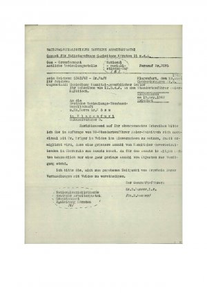 Dopis: Umsiedlung Kanaltal – gewerbliche...  - nosilna