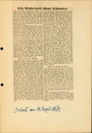 Die Wahrheit über Kärnten  - nosilna