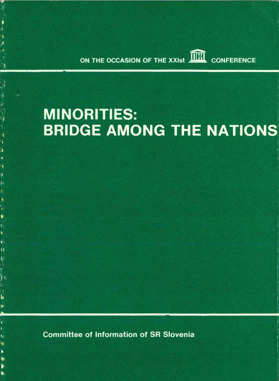 Minorities: Bridge among the Nations