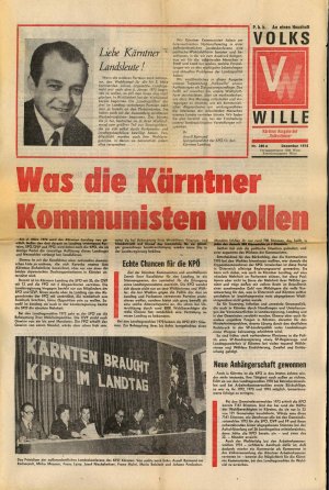 Was die Kärntner Kommunisten wollen  - nosilna