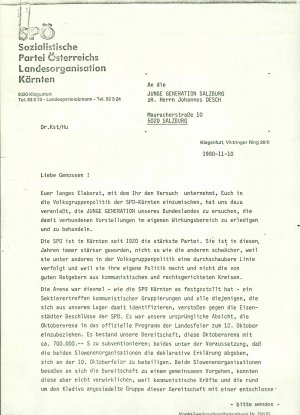 Odziv SPÖ na esej  - nosilna