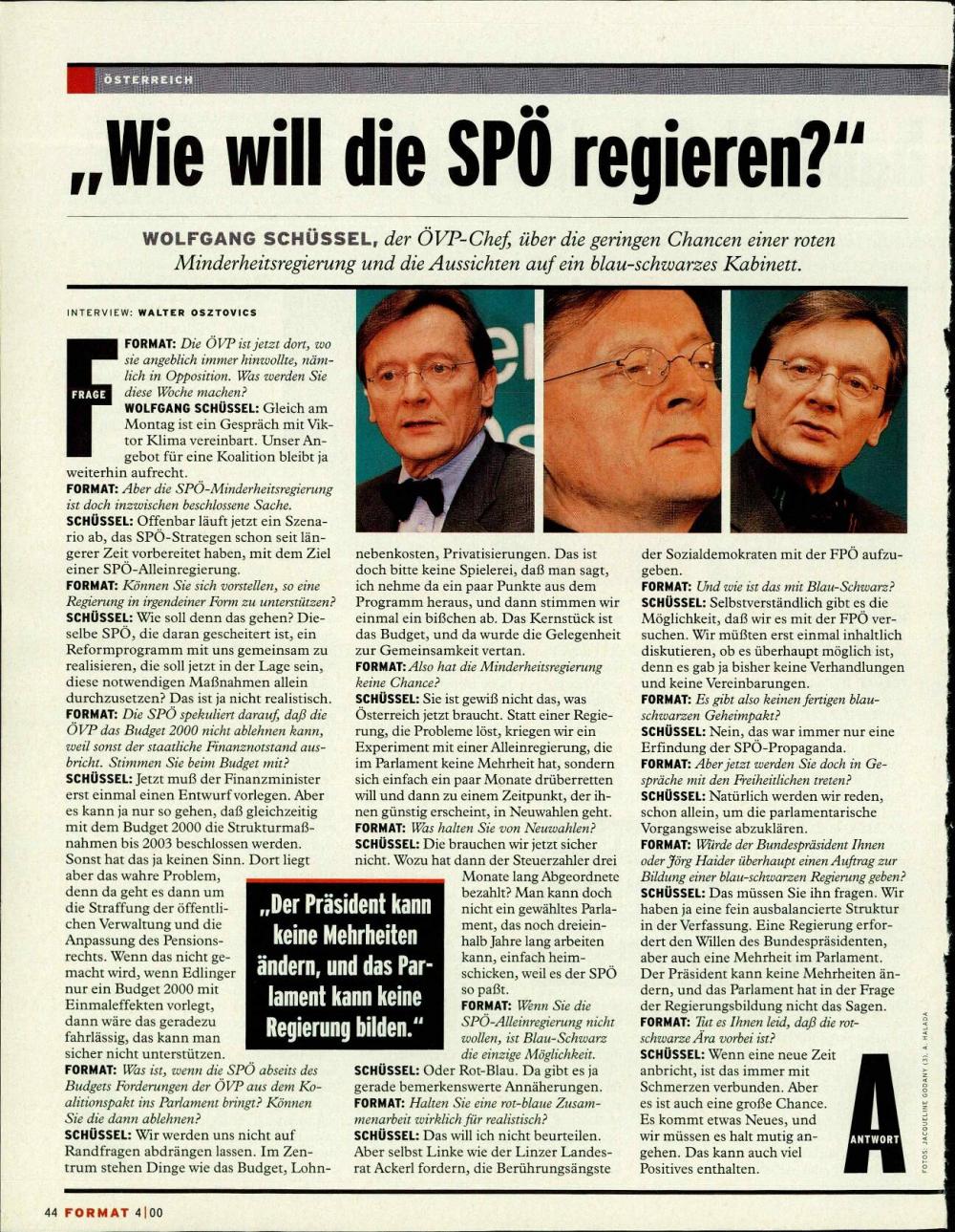 "Wie will die SPÖ regieren?"