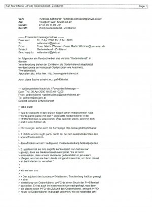 Gedenkdienst-Verein zur Leistung eines G...  - nosilna