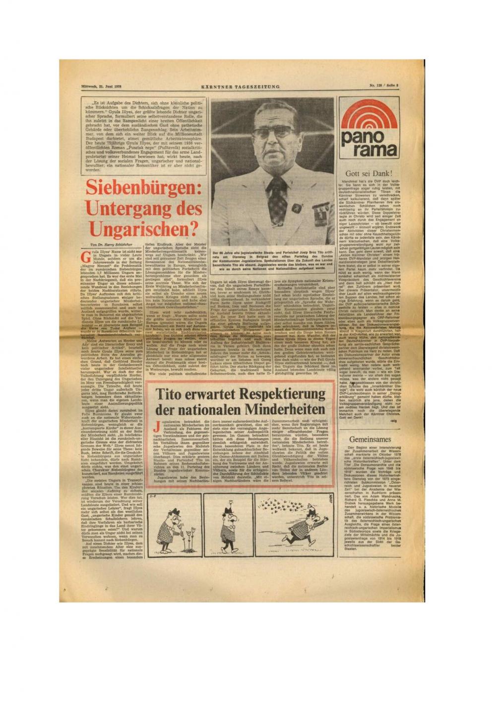Siebenbürgen: Untergang des Ungarischen?