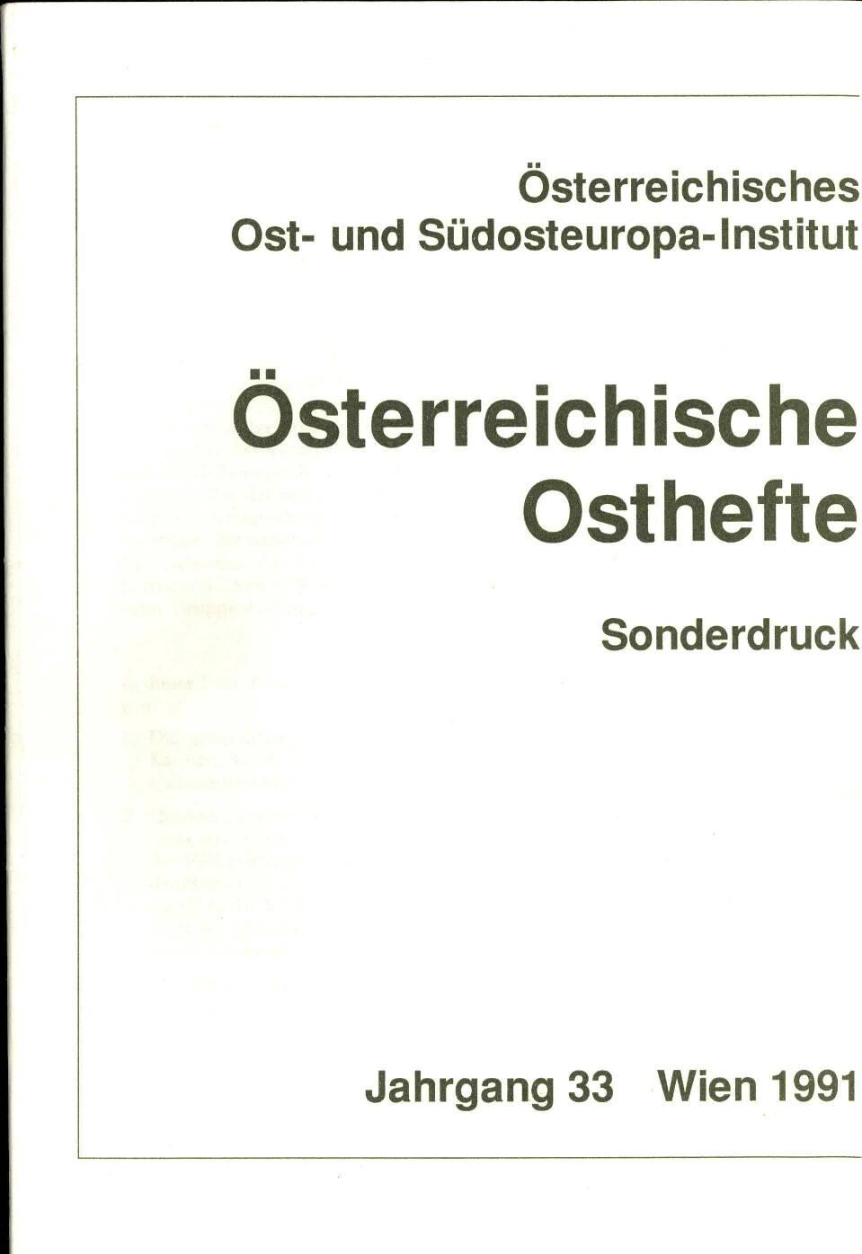 Die Kärntner Slowenen im 19. und 20. Jahrhundert