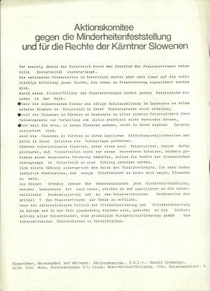 Aktionskomitee gegen die Minderheitenfes...  - nosilna