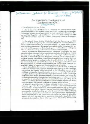 Rechtspolitische Erwägungen zur Minderhe...  - nosilna