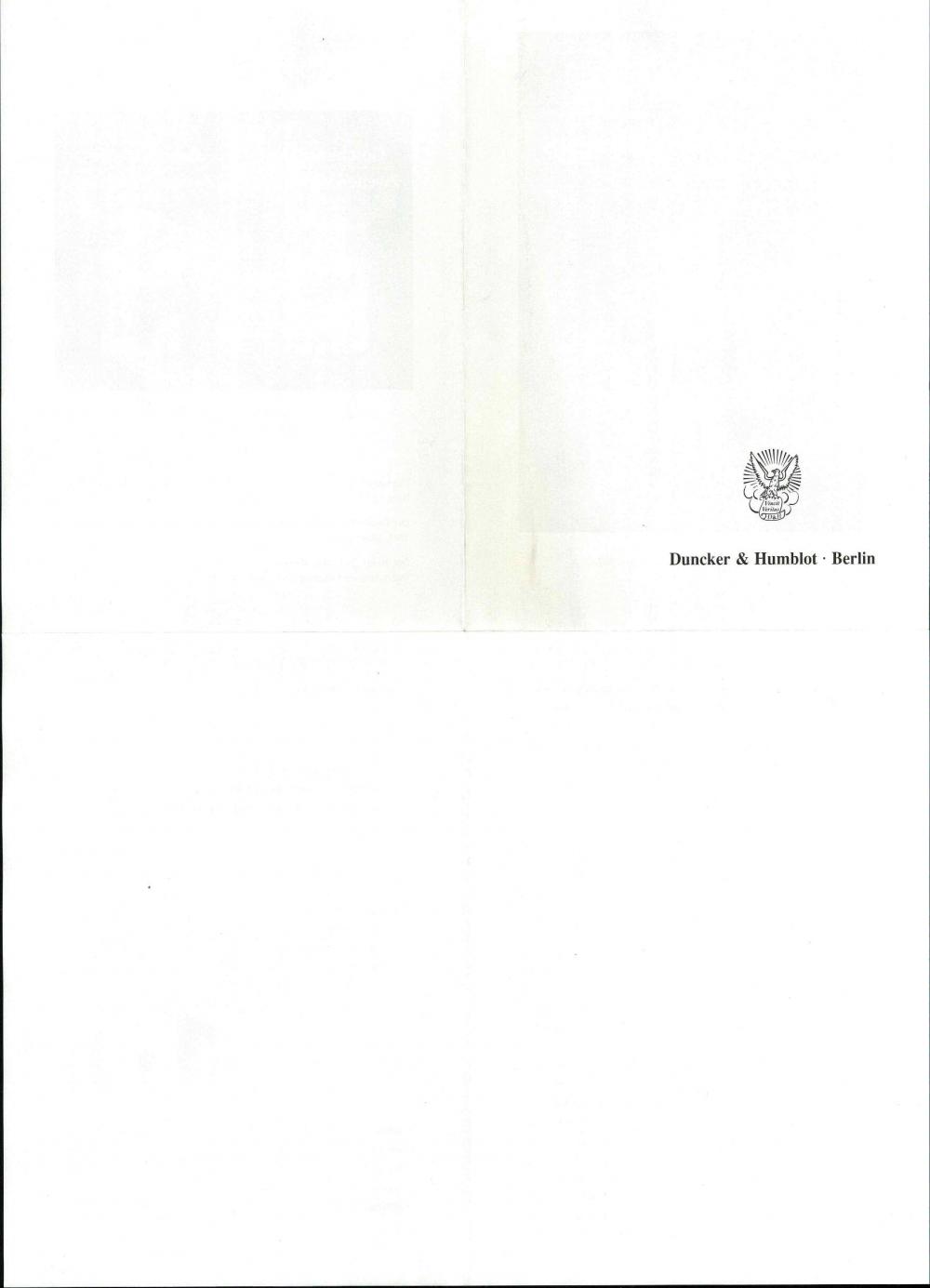 Knjižni katalog Manfred Rauh (Duncker & Humblot)
