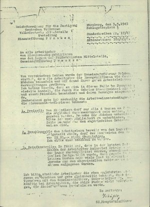 Dopis z delovnimi pogoji za slovenske pr...  - nosilna