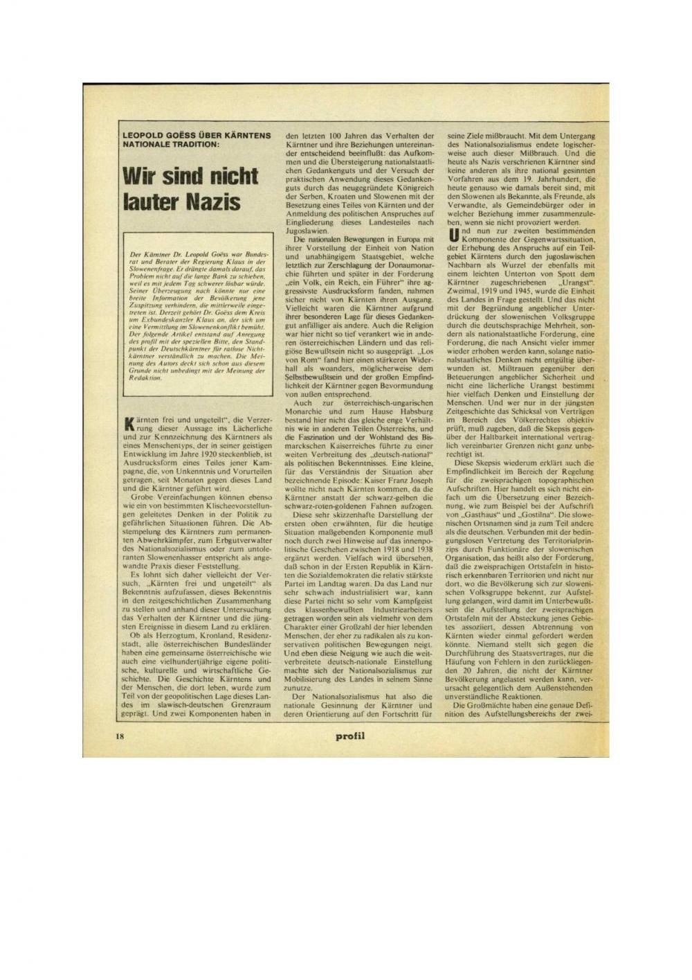 Wir sind nicht lauter Nazis - nosilna