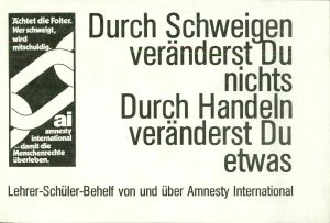 Durch Schweigen verändersi Du nichts Dur...  - nosilna