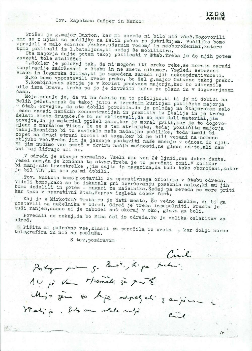 Navodila o prevzemu pošiljke na Belih pečeh