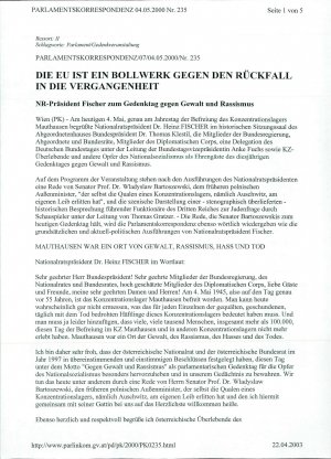 Die EU ist ein Bollwerk gegen den Rückfa...  - nosilna