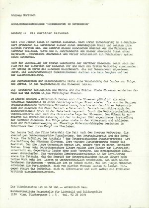 Schulfernsehsendereihe "Minderheiten in ...  - nosilna