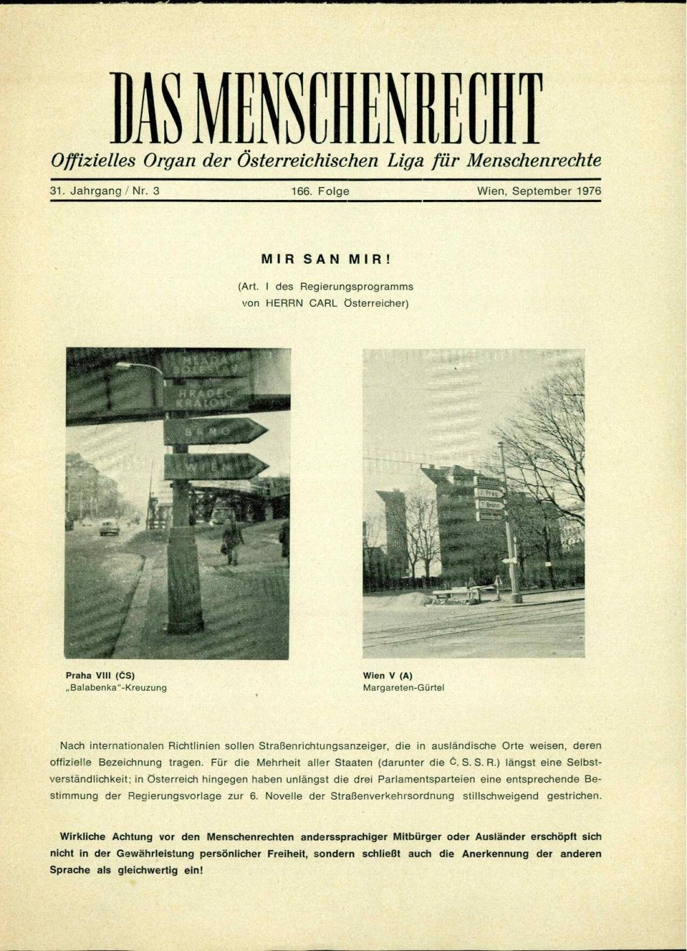Der 7. Juli 1976 - kein Ruhmesblatt der ... - nosilna