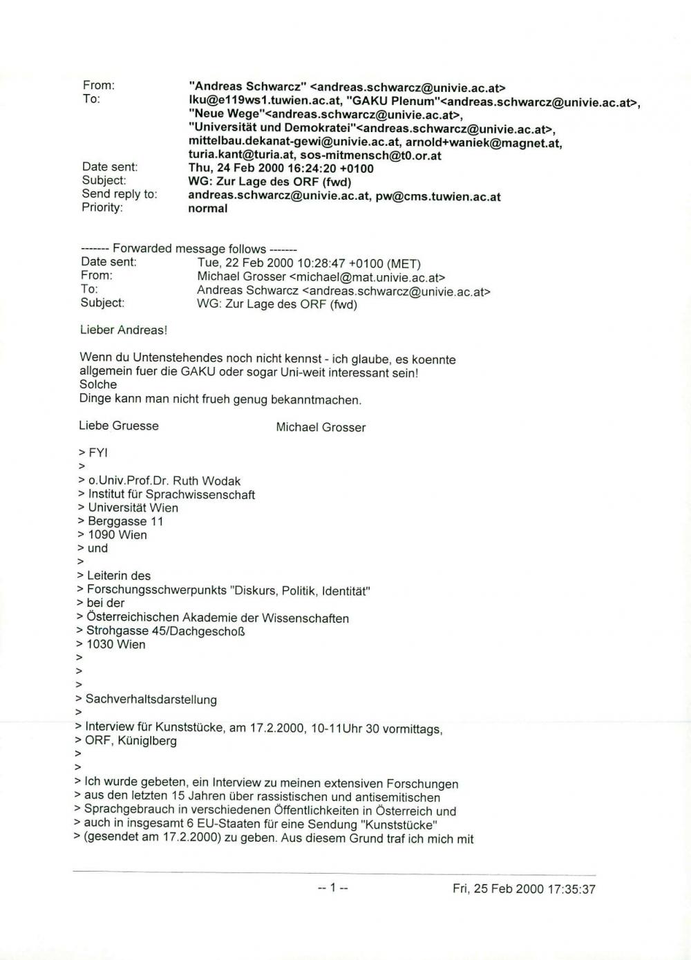 Zur Lage des ORF - nosilna