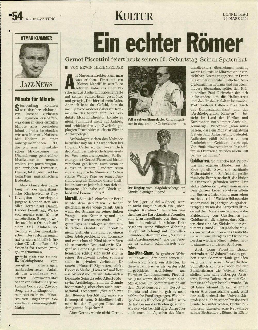 Ein echter Römer geht nicht unter