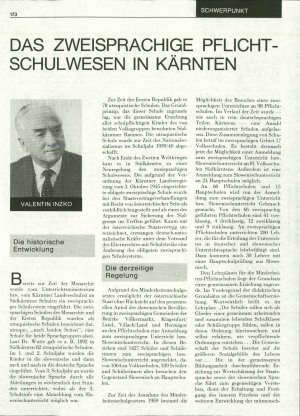 Das zweisprachige Pflichtschulwesen in K...  - nosilna
