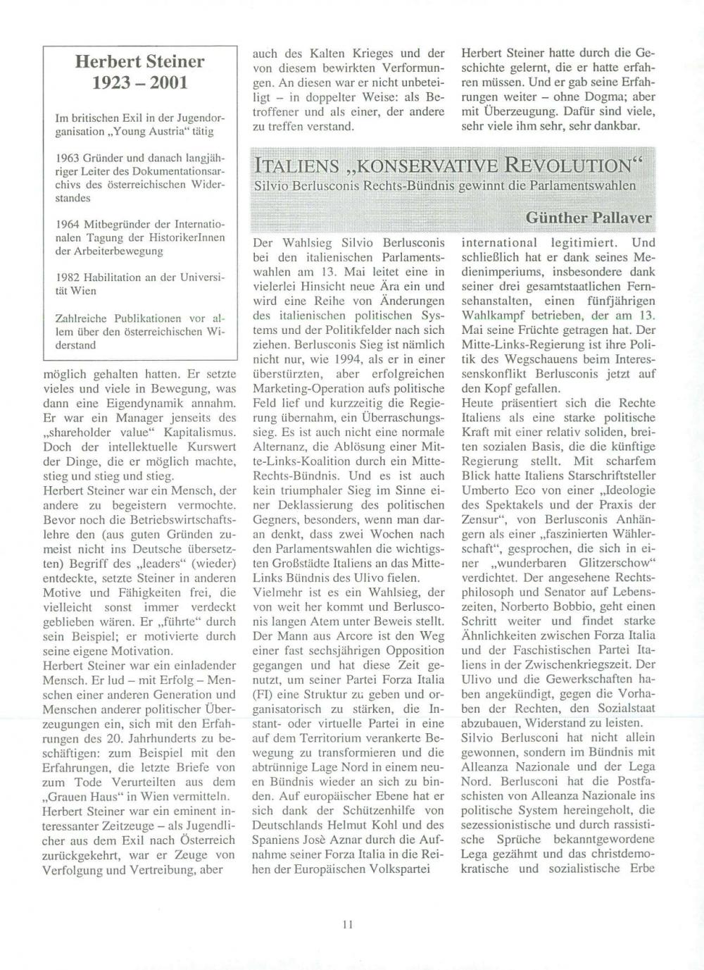 Italiens "konservative Revolution": Silvio Berlusconis Rechts-Bündnis gewinnt die Parlamentswahlen