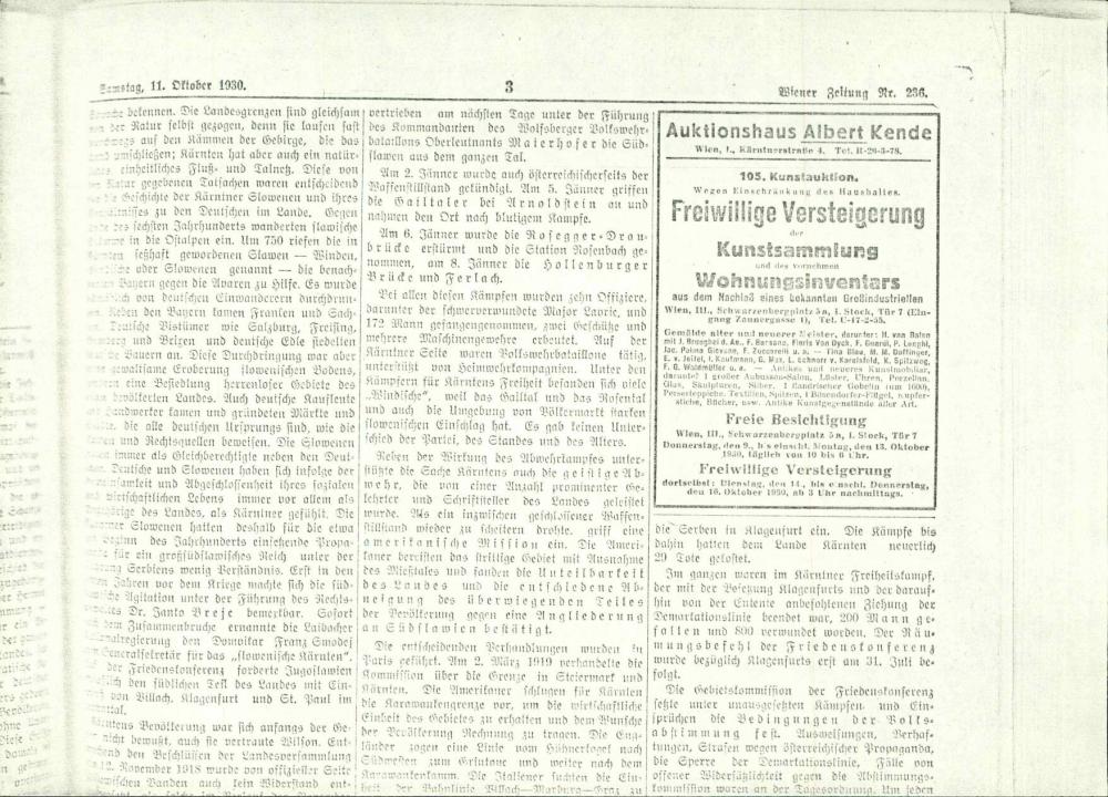 Kärntens Freheitskampf