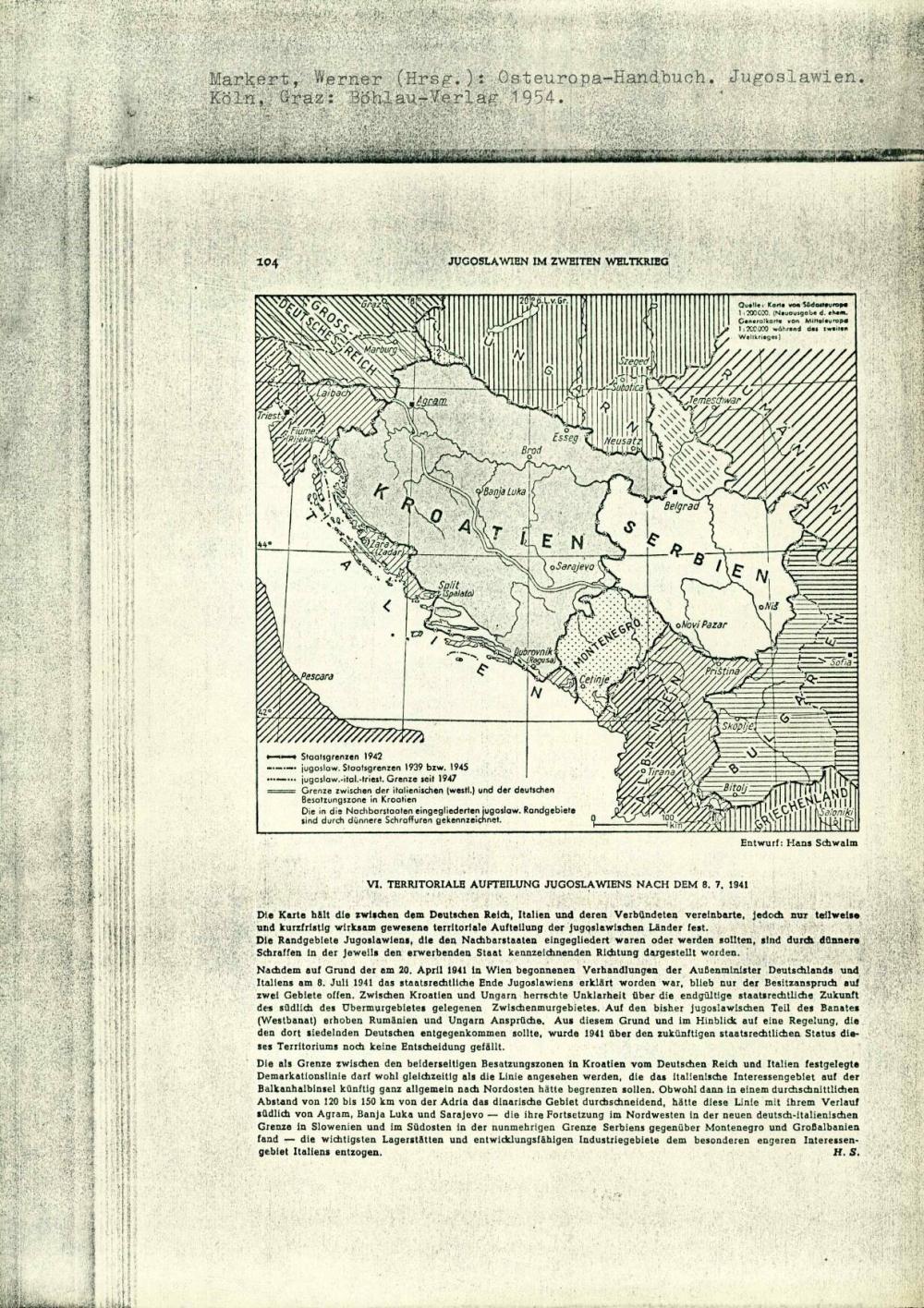 Jugoslawien im zweiten Weltkrieg