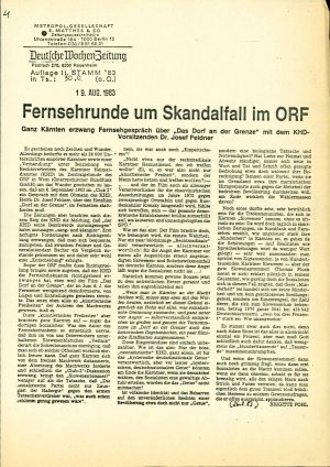 Fernsehrunde um Skandalfall im ORF  - nosilna
