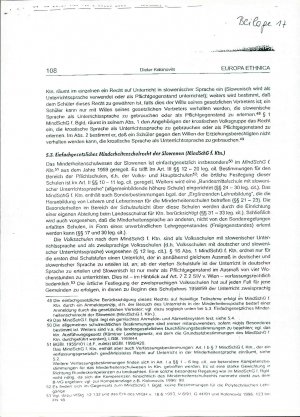 Die rechtliche Situation der kroatischen...  - nosilna