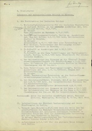 Dokumente zur  antislovenischen Politik ...  - nosilna