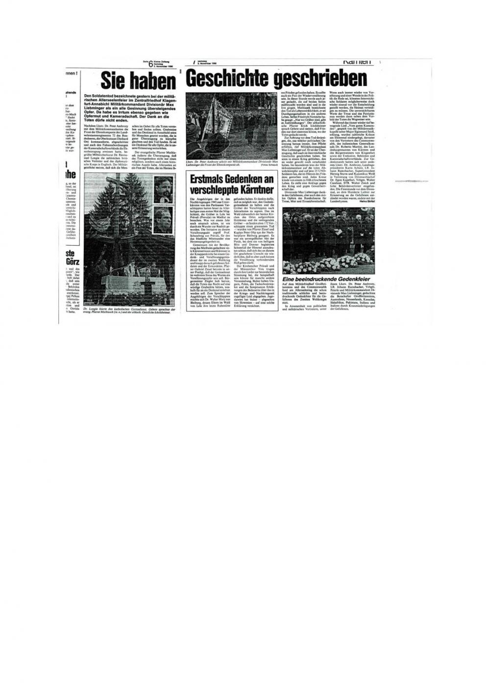 Erstmals Gedenken an verschleppte Kärntn... - nosilna