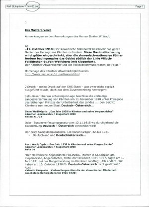 Anmerkungen zu den Anmerkungen des Herre...  - nosilna