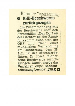 KKD-Beschweftie zurückgezogen  - nosilna