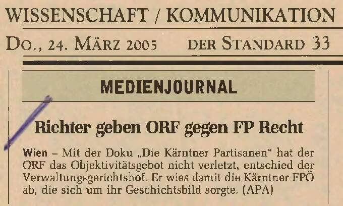 Richter geben ORF gegen FP Recht