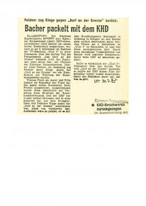 Bacher packelt mit dem KHD  - nosilna