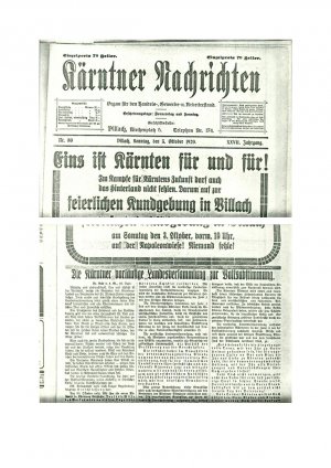 Die Kärntner vorläufige Landesversammlun...  - nosilna