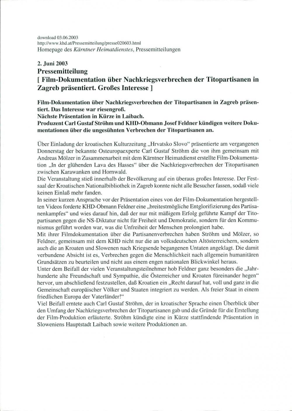 Film-Dokumentation über Nachkriegsverbre... - nosilna