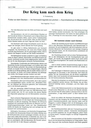 Der Krieg kam nach dem Krieg : 5. Fortse...  - nosilna