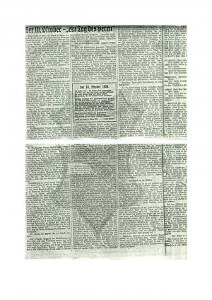 Der 10. Oktober – »ein Tag des herrn«  - nosilna