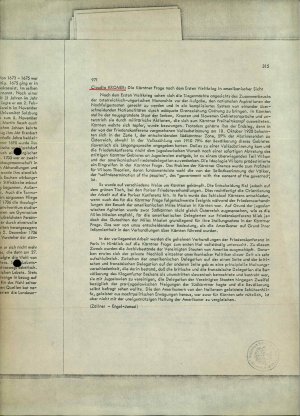 Die Kärntner Frage nach dem Ersten Weltk...  - nosilna