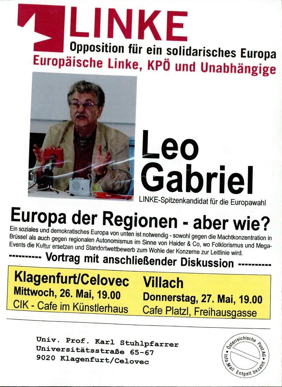 Opposition für ein solidarisches Europa