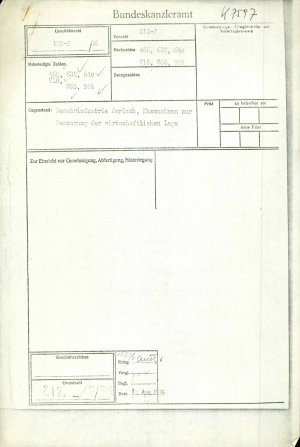 Dopis: Gewehrindustrie Ferlach, Massnahm...  - nosilna