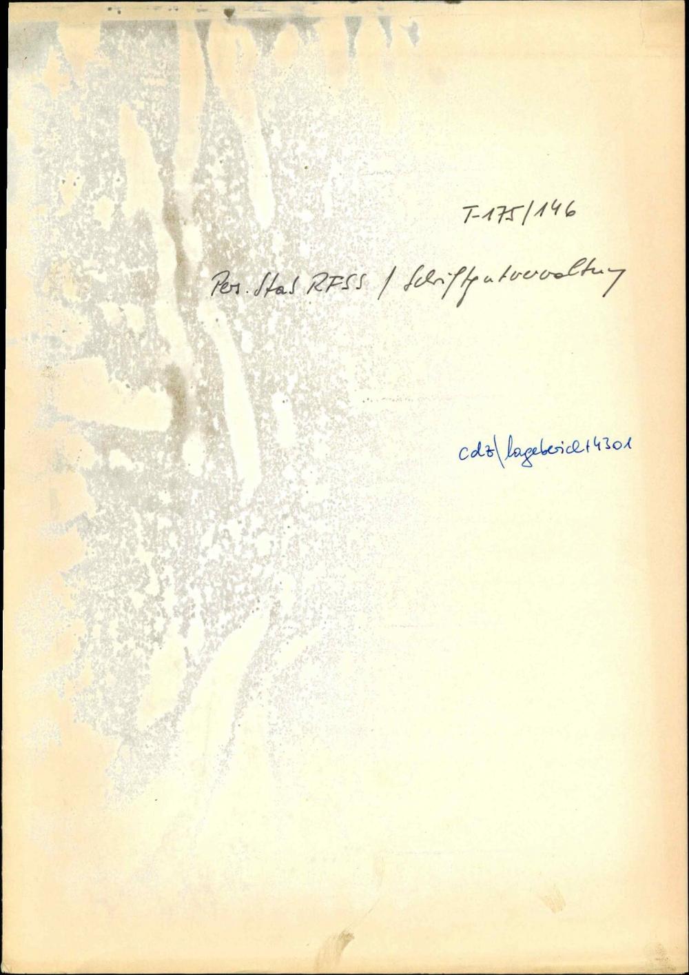 Auszug aus der Lagerberichtdes höh - nosilna