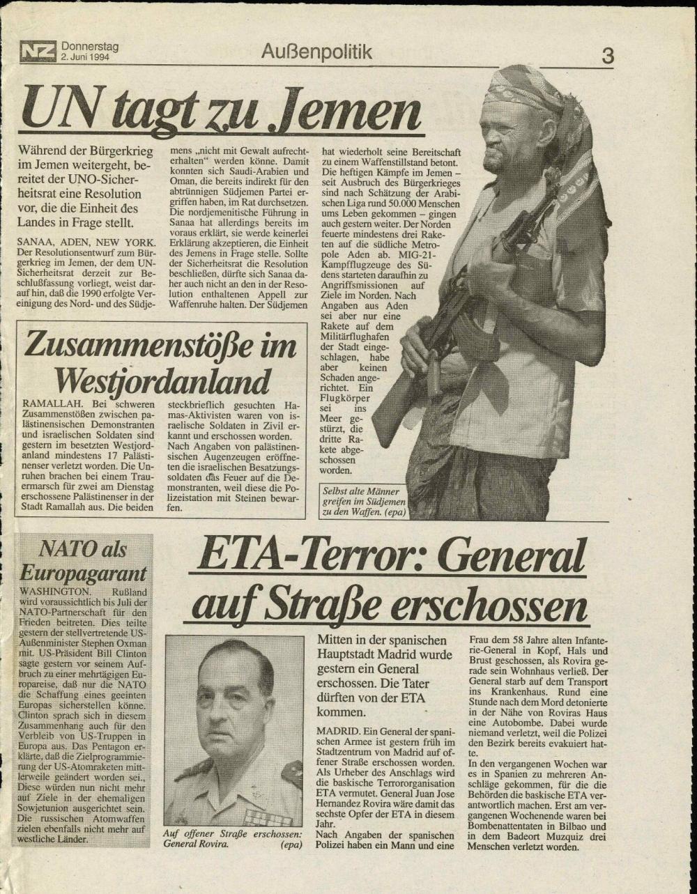 Klestil: Stimmen auch für unsere Nachbarländer ab