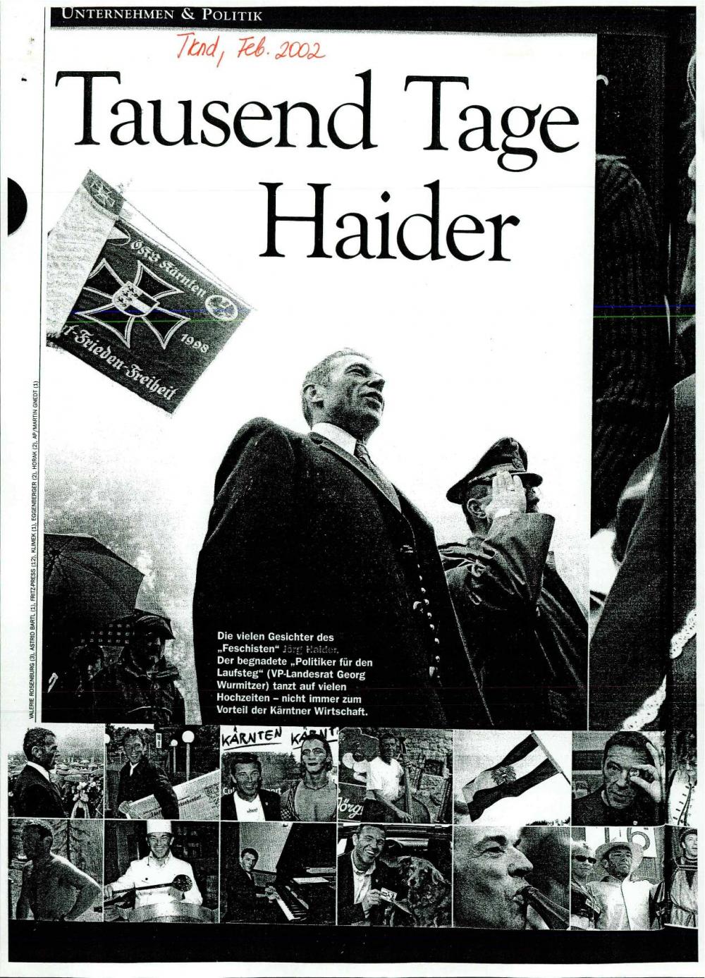Tausend Tage Haider - nosilna