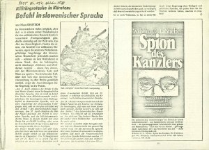 Militärgroteske in Kärnten: Befehl in sl...  - nosilna