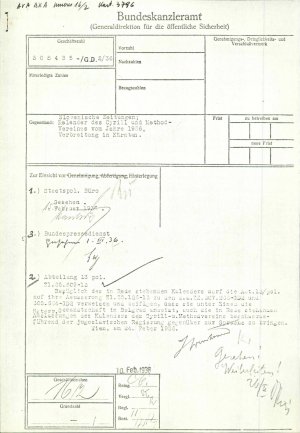 Dopis: Slowenische Zeitungen; Kalender d...  - nosilna