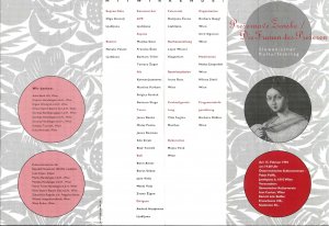 Prešernove ženske / Die Frauen des Preše...  - nosilna