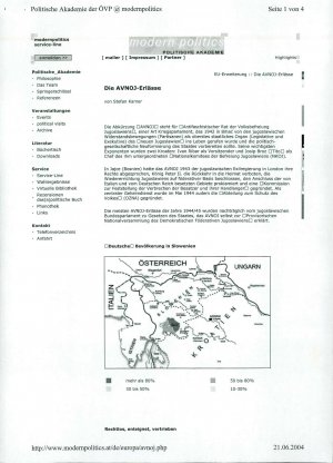 Die AVNOJ-Erlässe  - nosilna