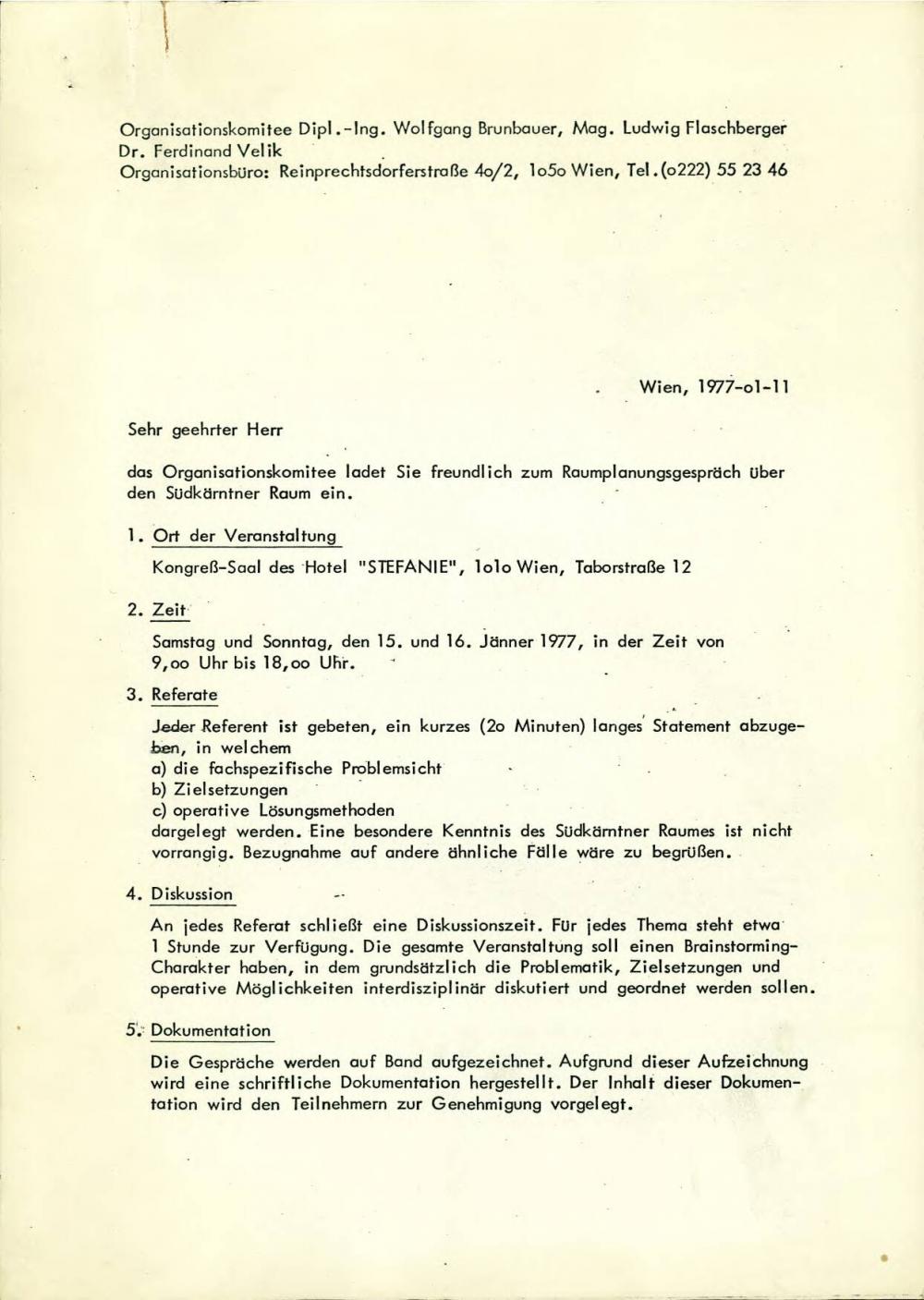 Raumplanungsgespräch über den Südkärntner Raum