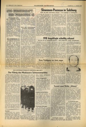 Slowenen-Prozesse in Salzburg  - nosilna