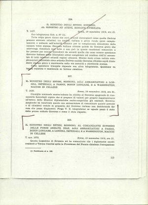 Il ministro degli esteri, Sonnino, agli ...  - nosilna